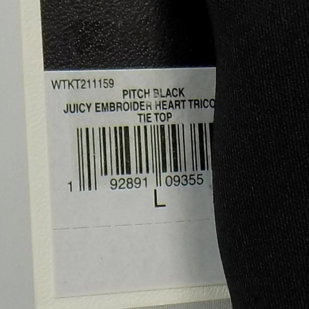 Juicy Couture Black Label Embroidered Heart Sleeveless Vest Top NWT Multiple Sz - Picture 4 of 10